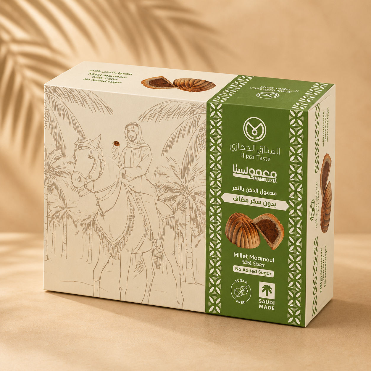 Millet Maamoul with Dates – No Added Sugar | 500g