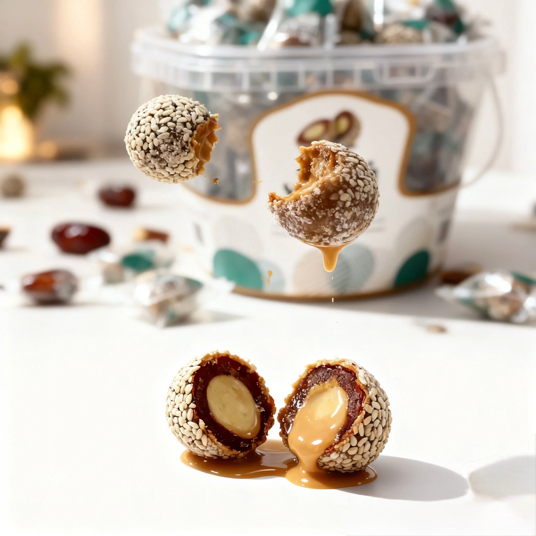 VaL – Sesame Tahini Date Balls