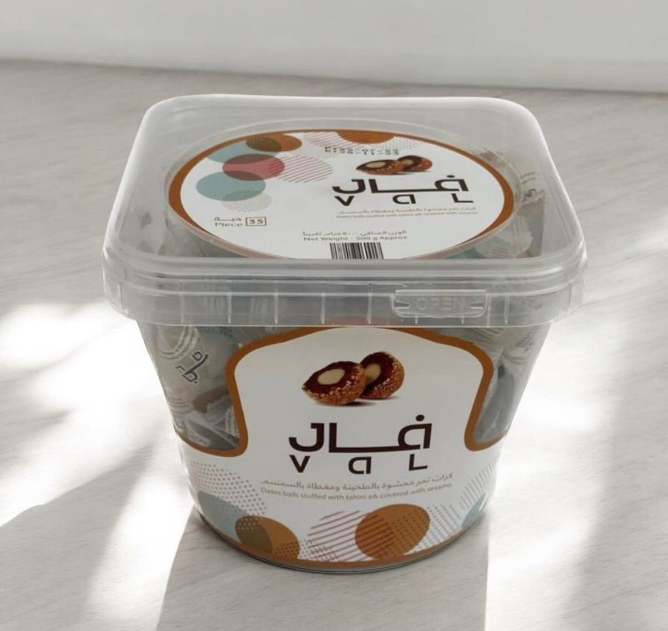 VaL – Sesame Tahini Date Balls