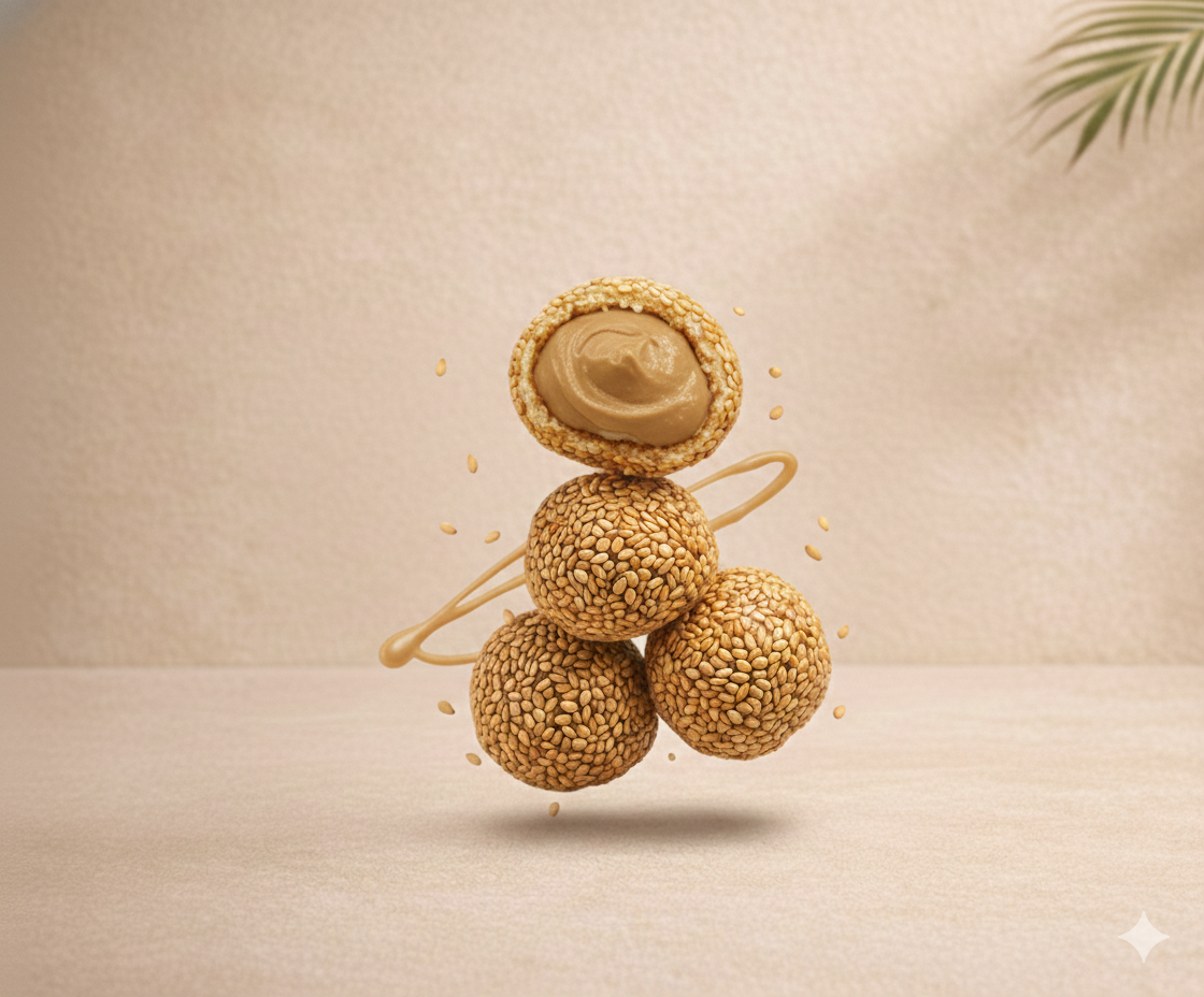 Tamriati Sesame Balls with Tahini - 550g